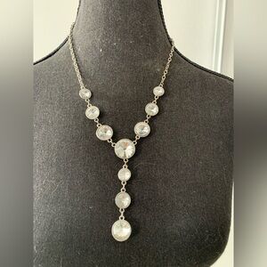 Elegant Necklace with Crystal Accents